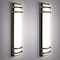 Luxrite Outdoor LED Wall Light 23.62in Modern Outdoor Wall Sconce 3CCT 3000K-5000K 20W Aluminum IP65, 2PK LR40317-2PK - alternate 1
